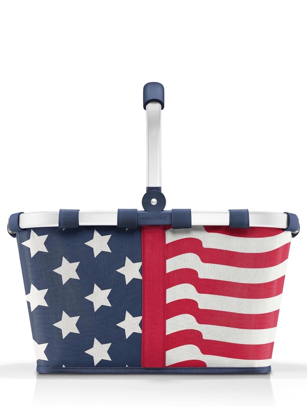 Stars & Stripes Foldable Storage Basket - Red, White & Blue $75 Retail